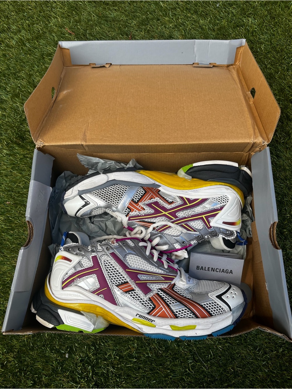 Balenciaga Multicolor Runners!